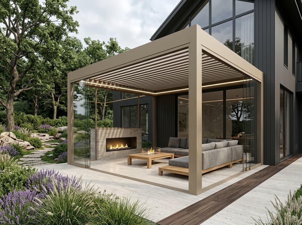 Bioklimatik Pergola uygulama görseli 1