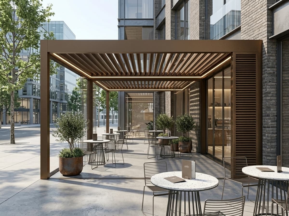 Rollingroof Pergola uygulama görseli 2