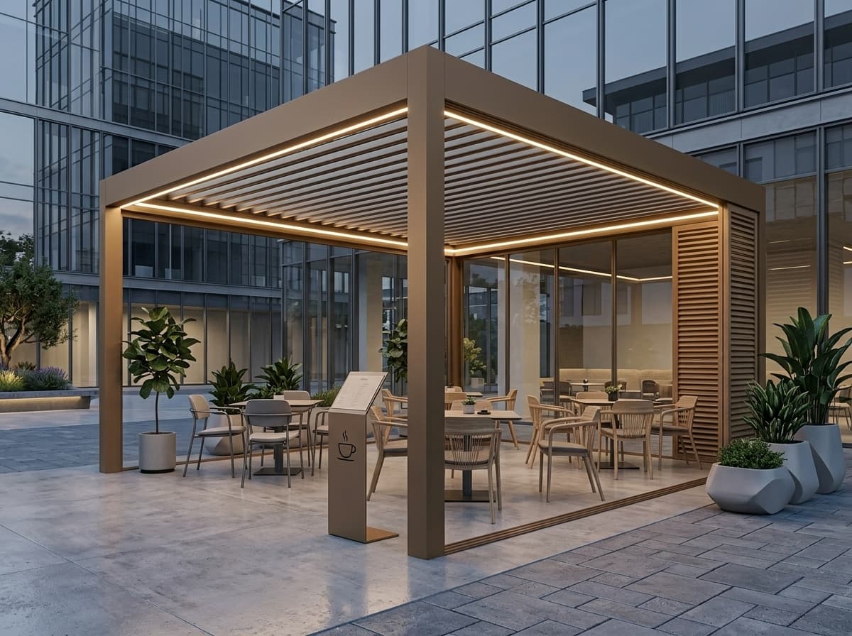 Rollingroof Pergola uygulama görseli 3